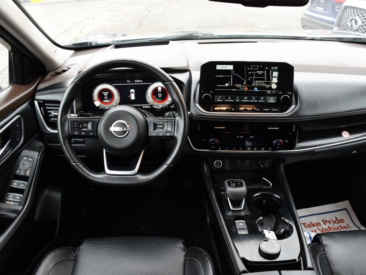 2023 Nissan Rogue Platinum AWD-Heads Up Display  Roof  Navi  Fully L Photo