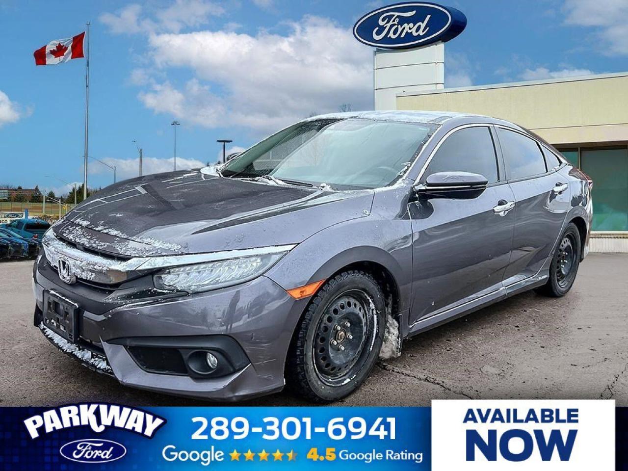 2018 Honda Civic Sedan LEATHER   MOONROOF   AUTO Photo0