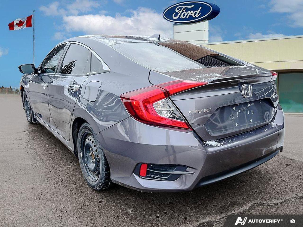 2018 Honda Civic Sedan LEATHER   MOONROOF   AUTO Photo4