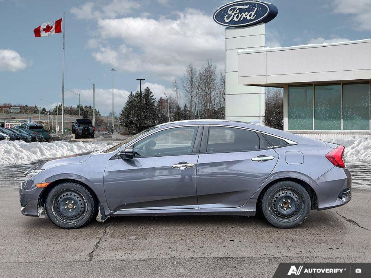 2018 Honda Civic Sedan LEATHER   MOONROOF   AUTO Photo3