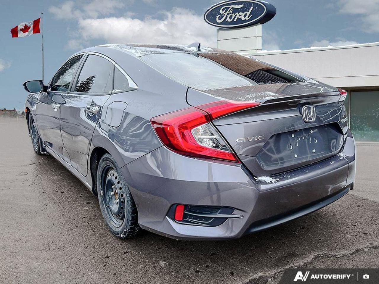 2018 Honda Civic Sedan LEATHER   MOONROOF   AUTO Photo4