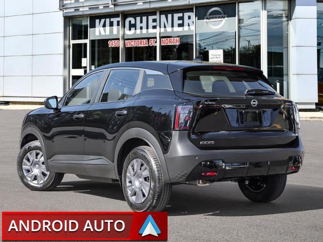 2025 Nissan Kicks S   Carplay   Android Auto   Heated Seats   Rear C Photo3