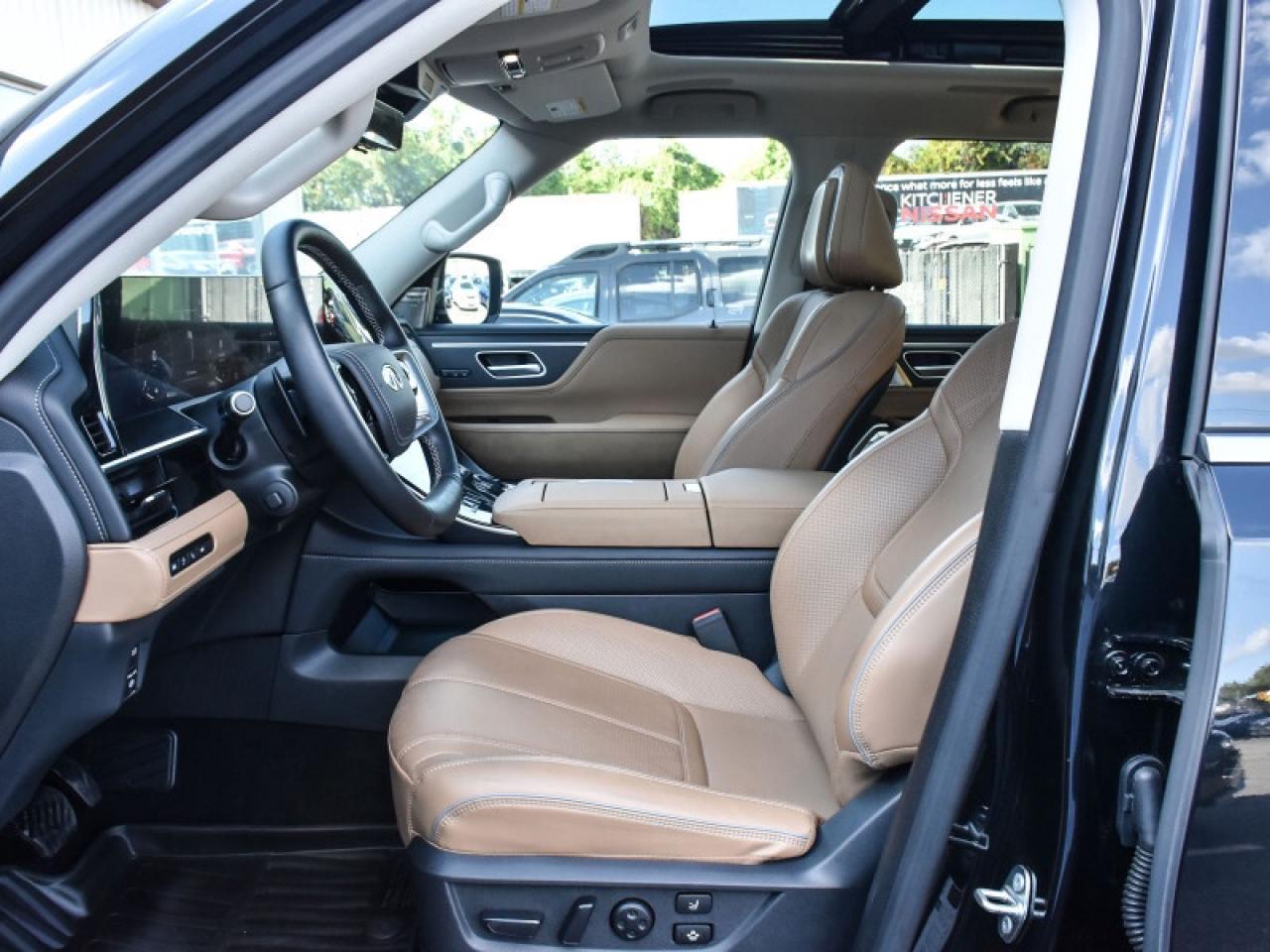 2025 Infiniti QX80 SENSORY AWD   Brown Leather  Navi   Sunroof  Adapt Photo