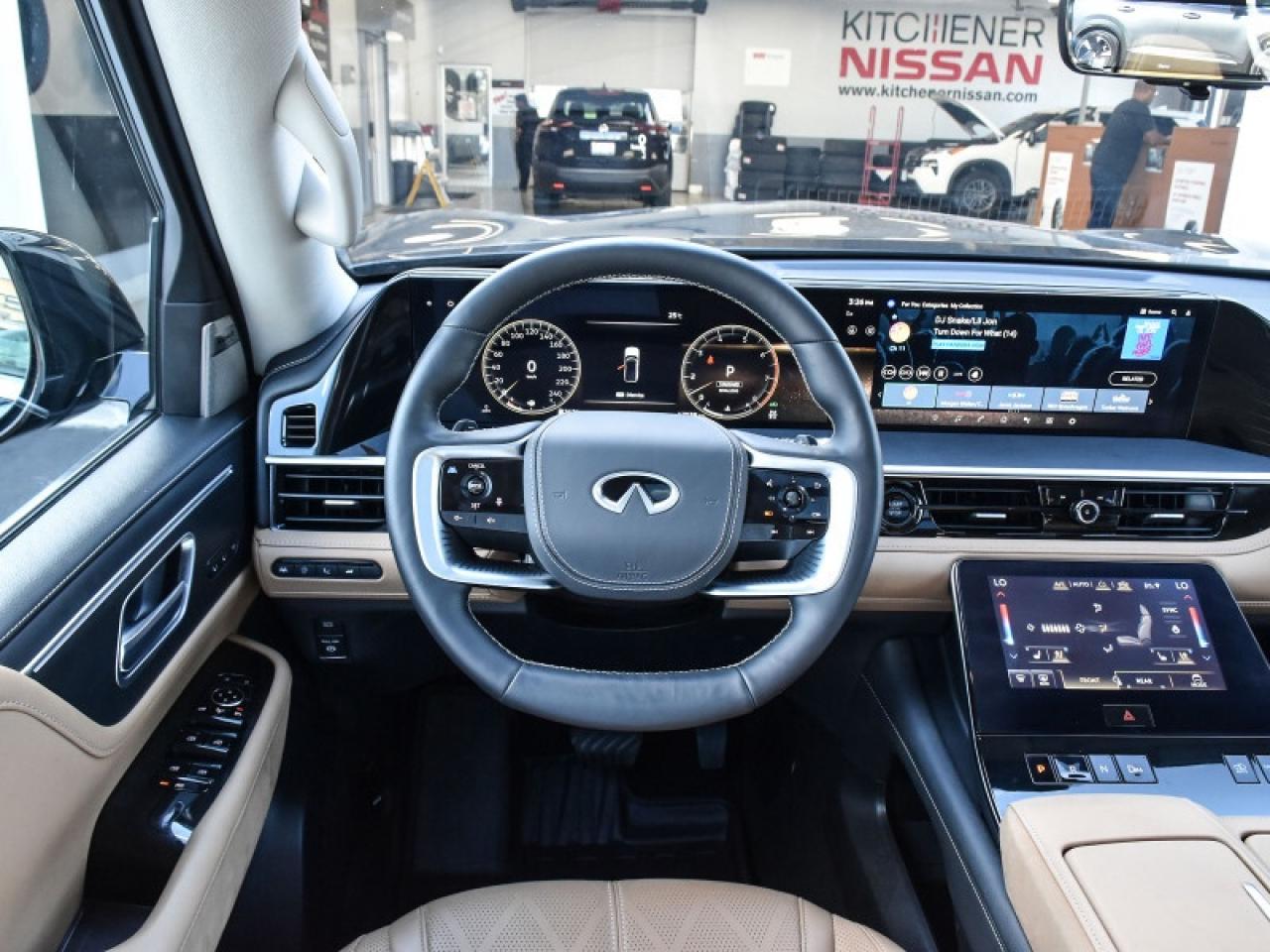 2025 Infiniti QX80 SENSORY AWD   Brown Leather  Navi   Sunroof  Adapt Photo