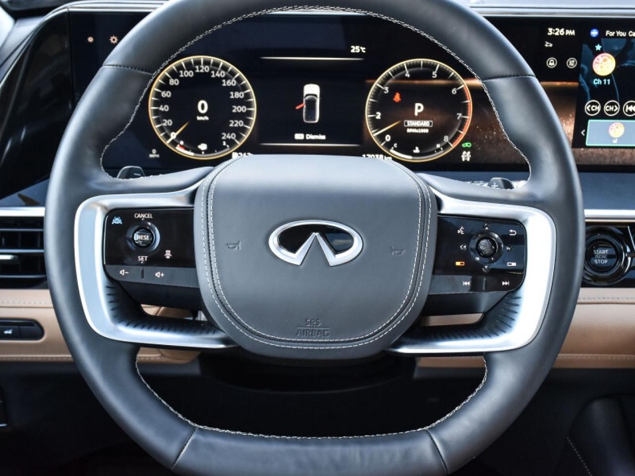 2025 Infiniti QX80 SENSORY AWD   Brown Leather  Navi   Sunroof  Adapt Photo