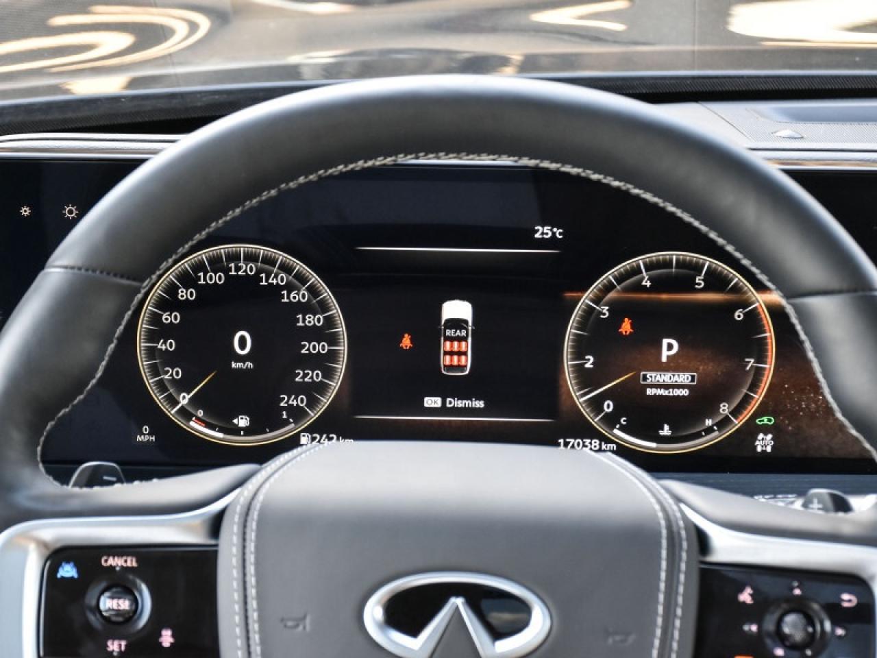 2025 Infiniti QX80 SENSORY AWD   Brown Leather  Navi   Sunroof  Adapt Photo