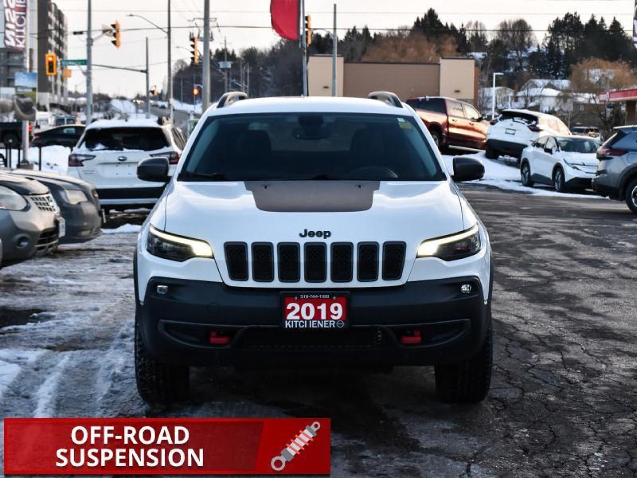 2019 Jeep Cherokee Trailhawk   Leather   CarPlay   Android Auto   Hea Photo