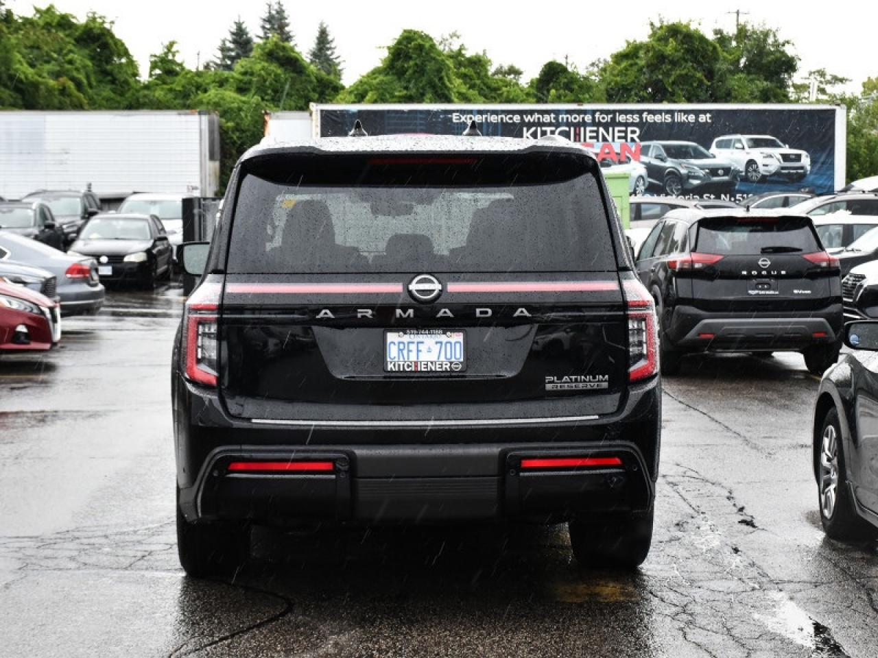 2025 Nissan Armada Platinum Reserve   Leather   Sunroof   HUD   Massa Photo