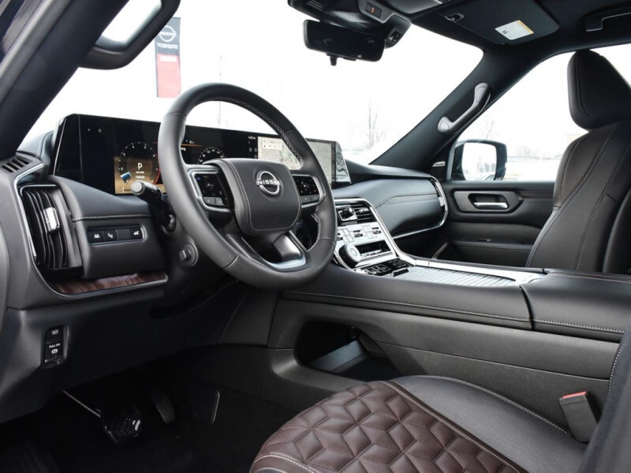 2025 Nissan Armada Platinum Reserve   Leather   Sunroof   HUD   Massa Photo