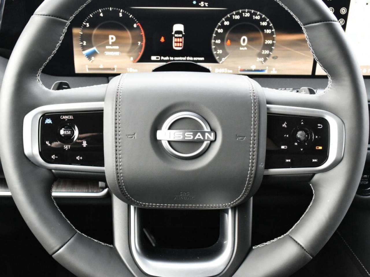 2025 Nissan Armada Platinum Reserve   Leather   Sunroof   HUD   Massa Photo