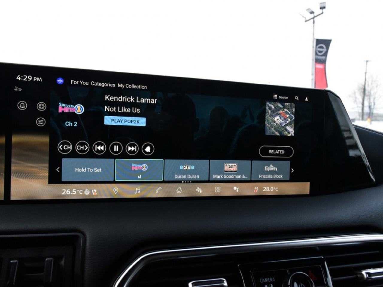 2025 Nissan Armada Platinum Reserve   Leather   Sunroof   HUD   Massa Photo