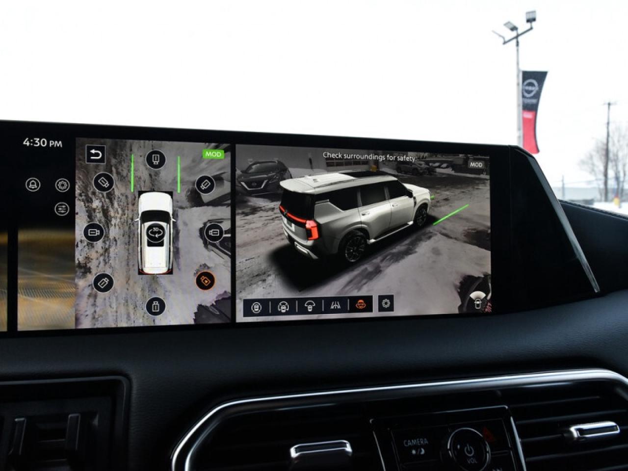 2025 Nissan Armada Platinum Reserve   Leather   Sunroof   HUD   Massa Photo