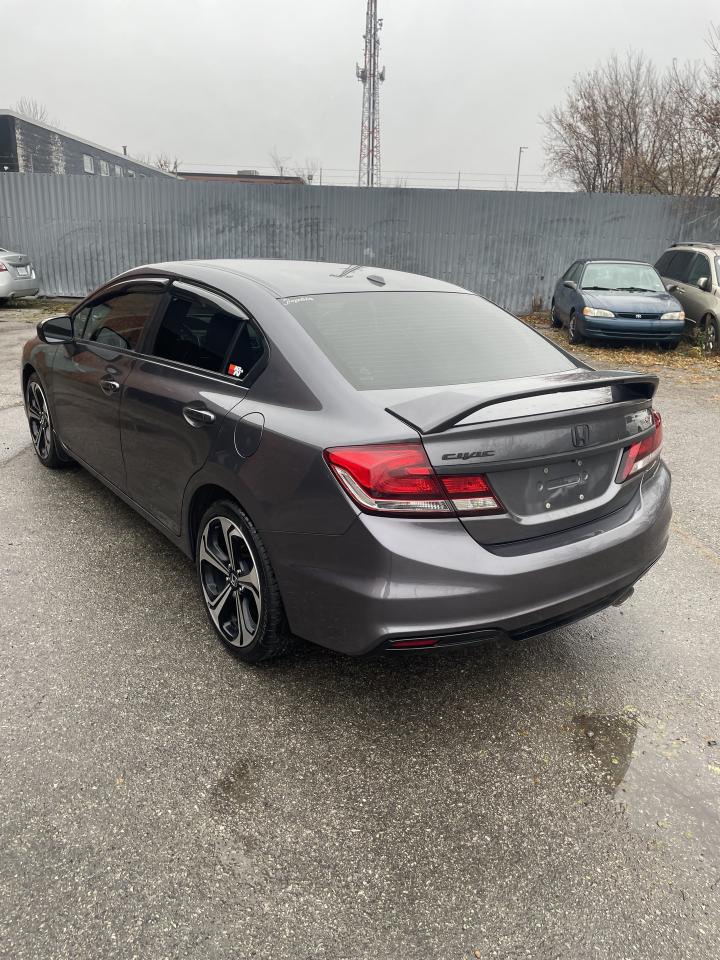 2014 Honda Civic Sedan 4dr Man Si navigation sunroof backup camera Photo