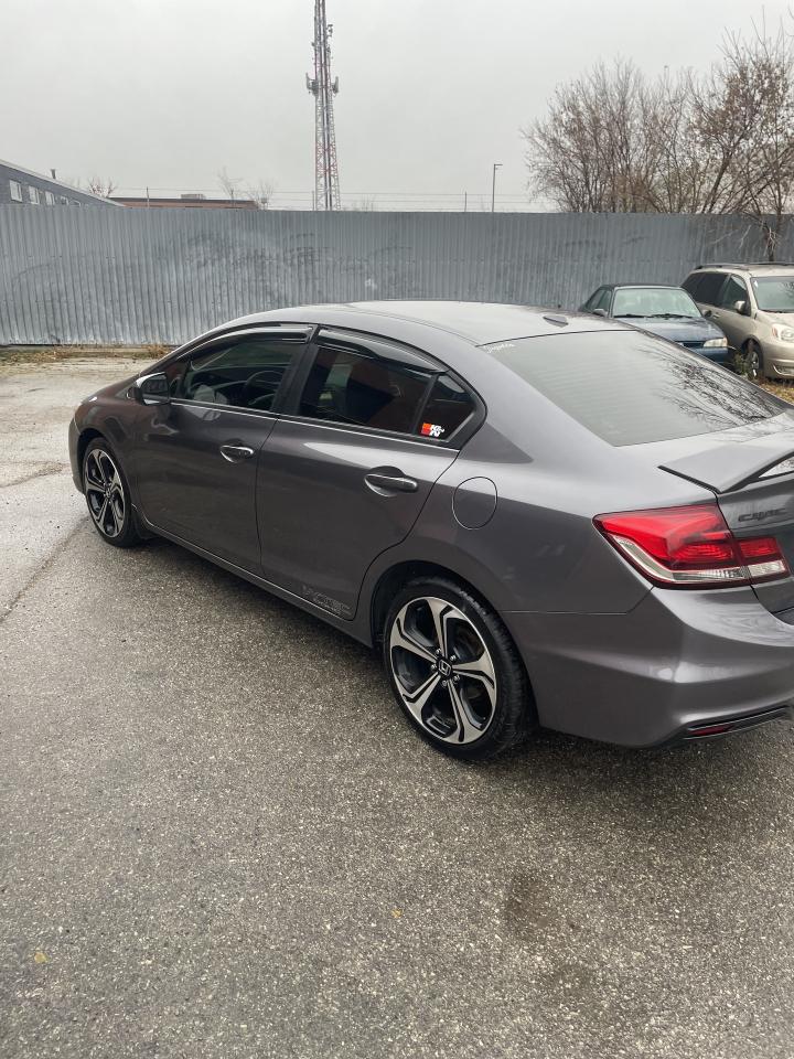 2014 Honda Civic Sedan 4dr Man Si navigation sunroof backup camera Photo