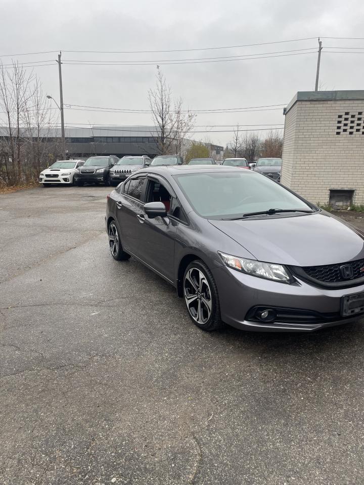 2014 Honda Civic Sedan 4dr Man Si navigation sunroof backup camera Photo
