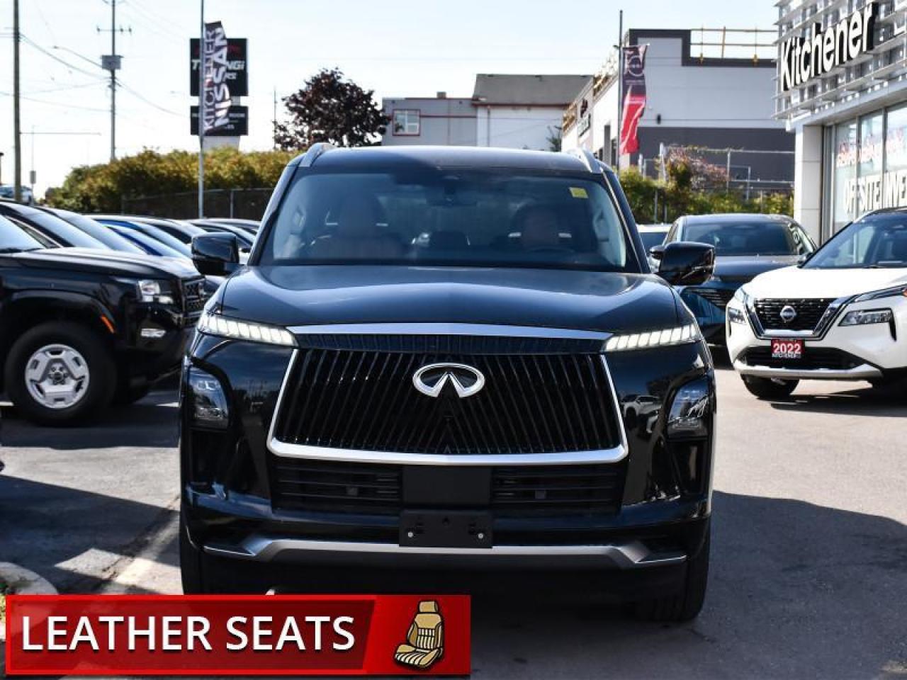 2025 Infiniti QX80 SENSORY AWD-Brown Leather  Navi  Sunroof  Fully Lo Photo