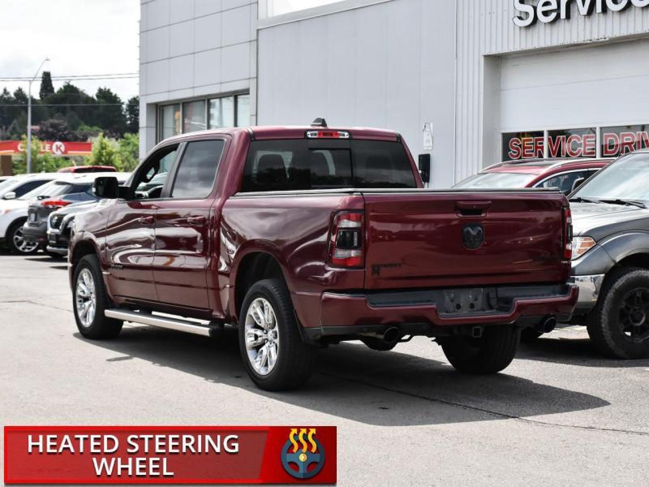 2019 RAM 1500 Sport 4WD-Leather  Panoroof   Nav   CarPlay   Andr Photo