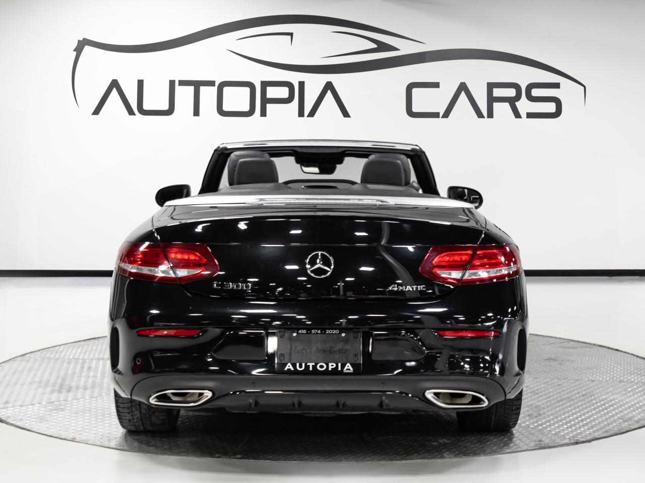 2018 Mercedes-Benz C-Class C 300 4MATIC CABRIOLET AMG PKG SOFT TOP BLIND SPOT Photo4