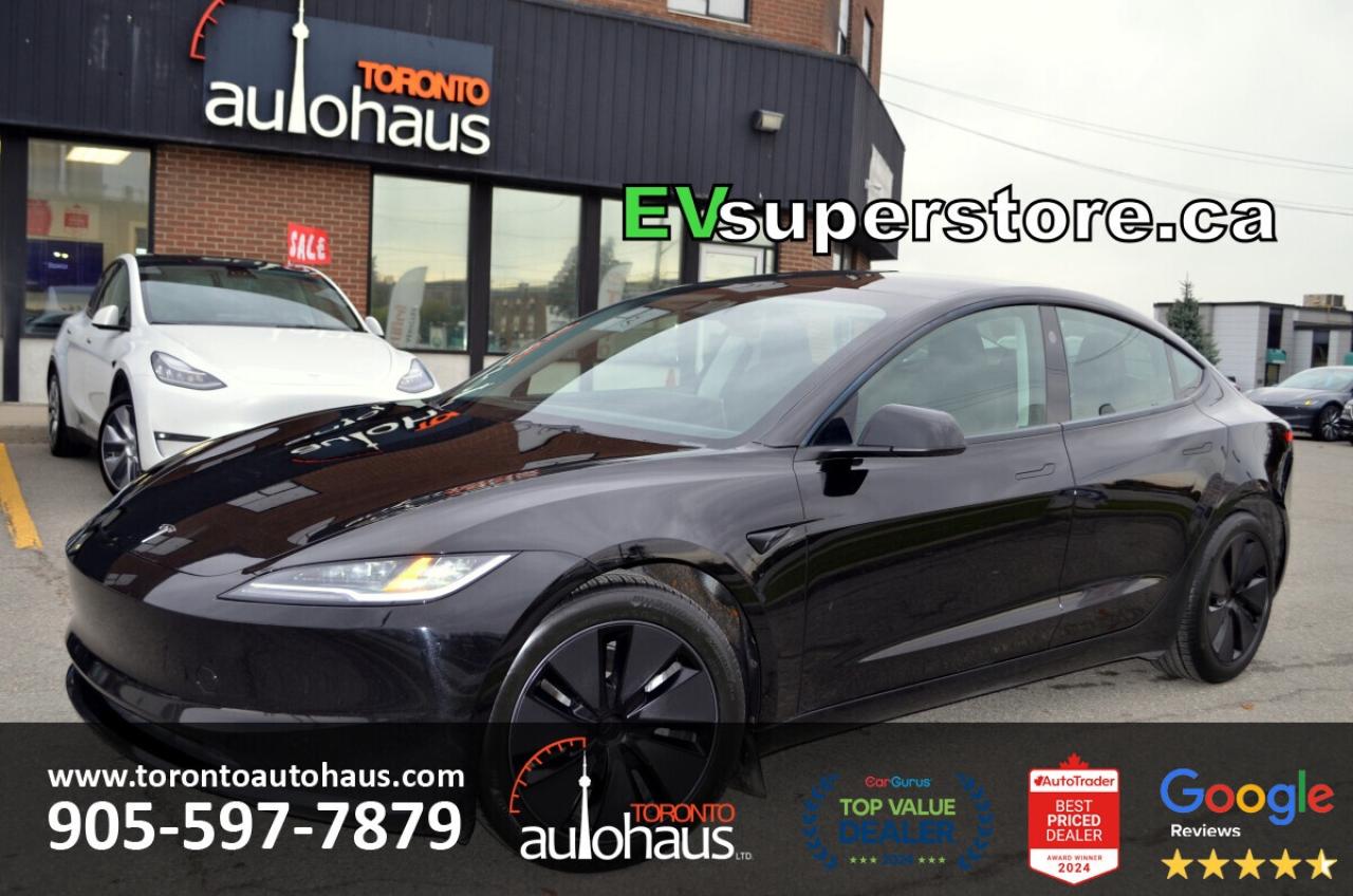 2025 Tesla Model 3 LR AWD I OVER 100 TESLAS EVSUPERSTORE.CA Photo0