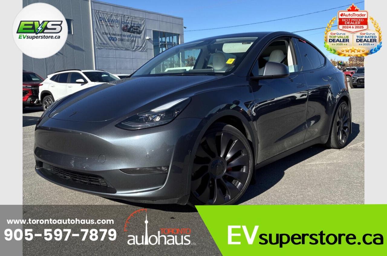 2021 Tesla Model Y Performance I WHITE INTERIOR Photo