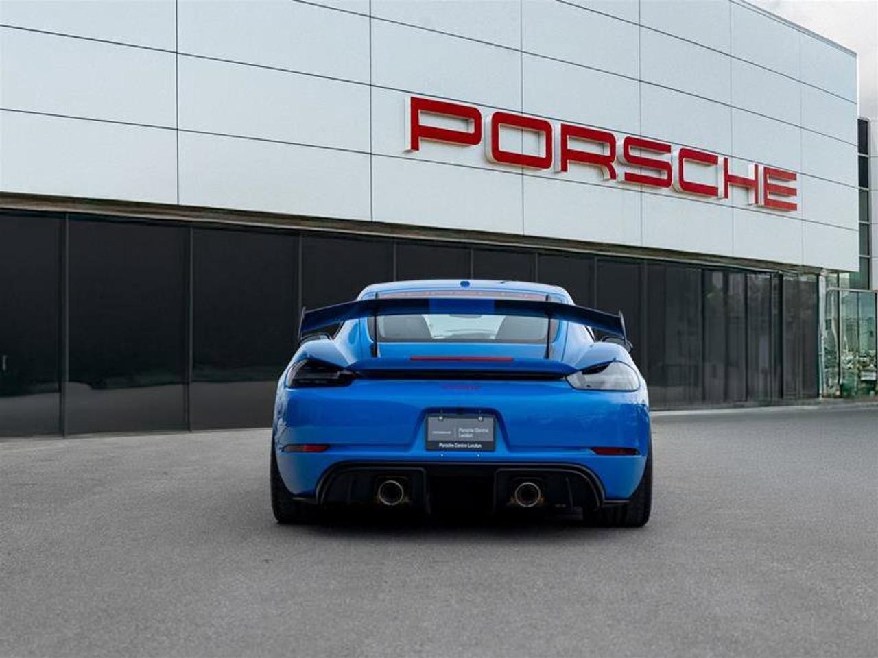 2024 Porsche 718 Cayman GT4 RS Blue Photo4