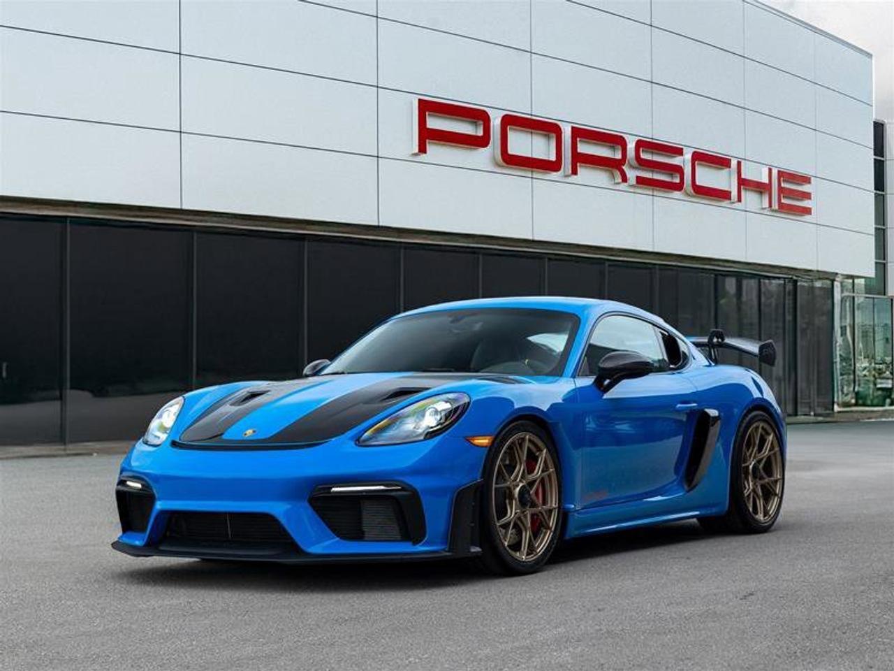 2024 Porsche 718 Cayman GT4 RS Blue Photo