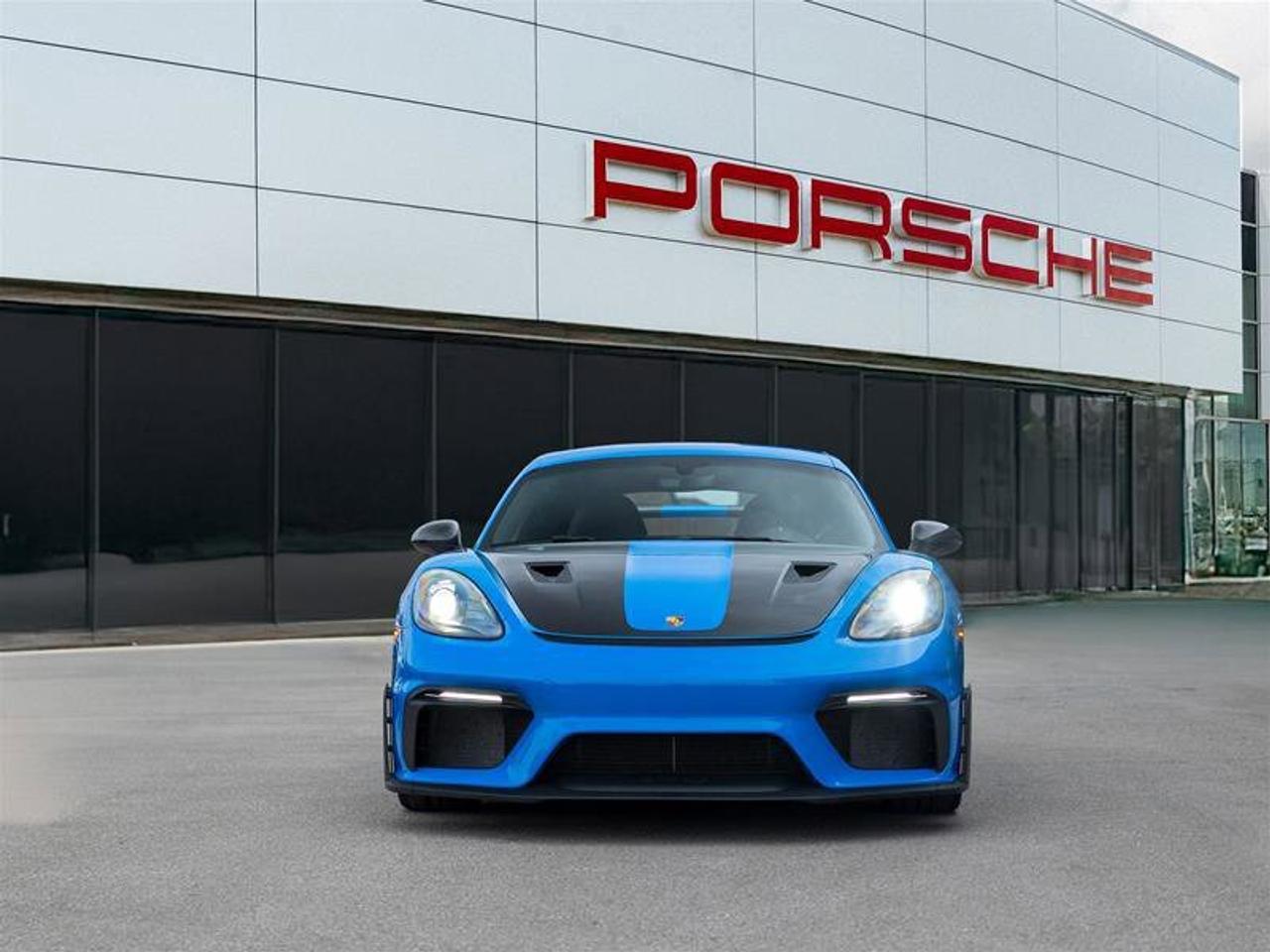 2024 Porsche 718 Cayman GT4 RS Blue Photo