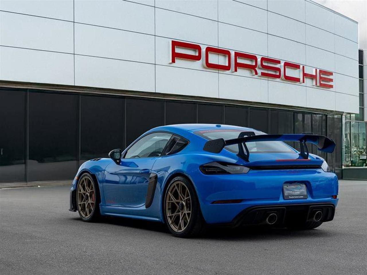 2024 Porsche 718 Cayman GT4 RS Blue Photo3