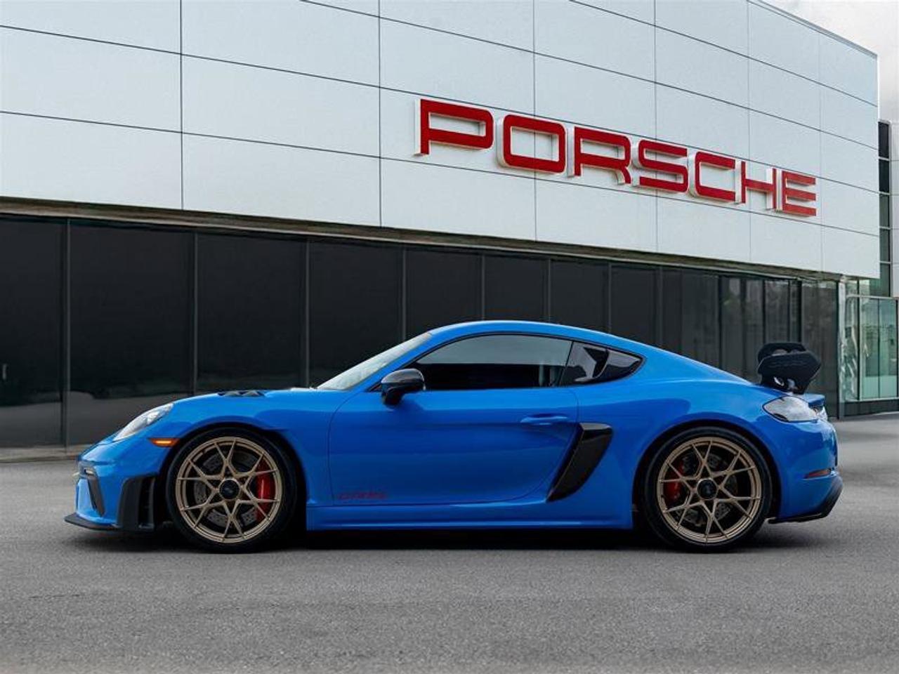 2024 Porsche 718 Cayman GT4 RS Blue Photo