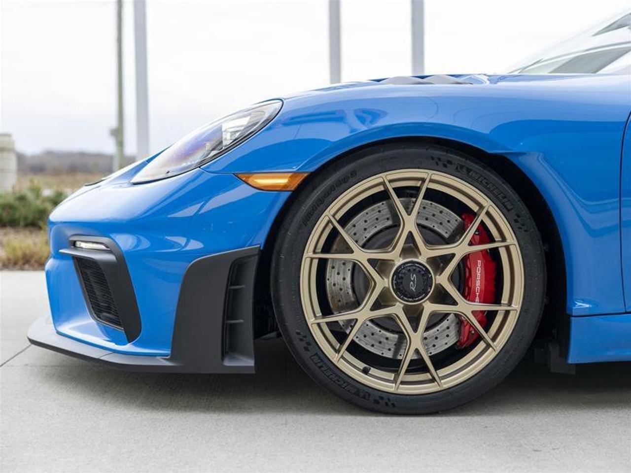 2024 Porsche 718 Cayman GT4 RS Blue Photo