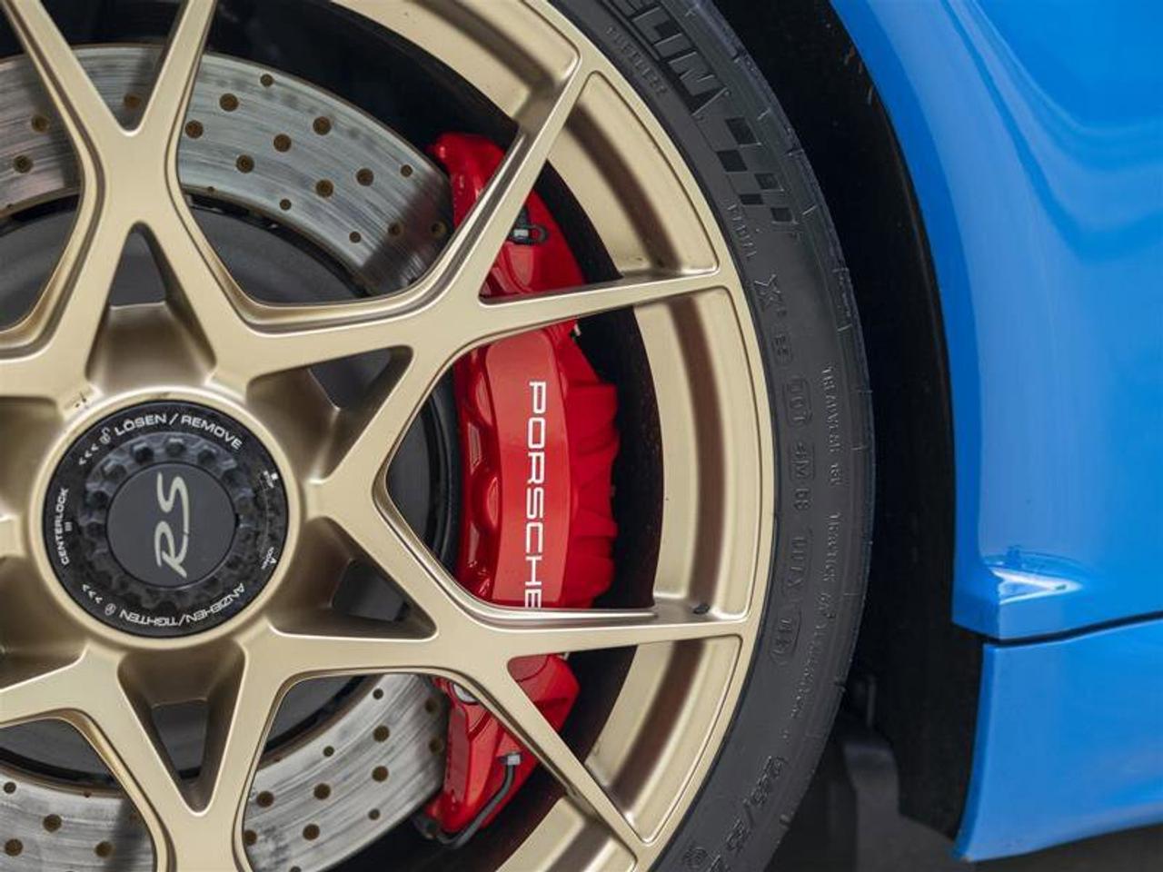 2024 Porsche 718 Cayman GT4 RS Blue Photo