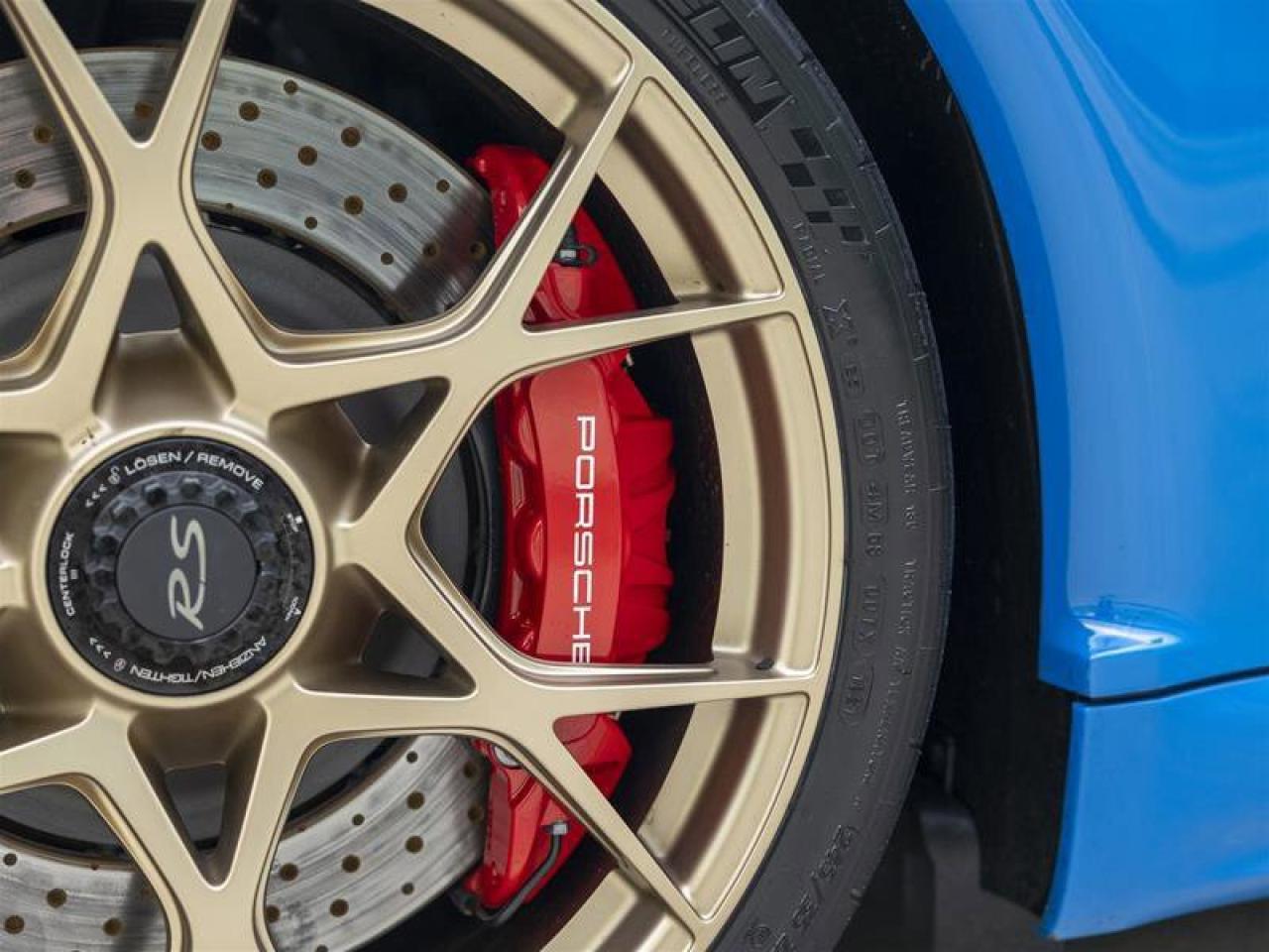 2024 Porsche 718 Cayman GT4 RS Blue Photo