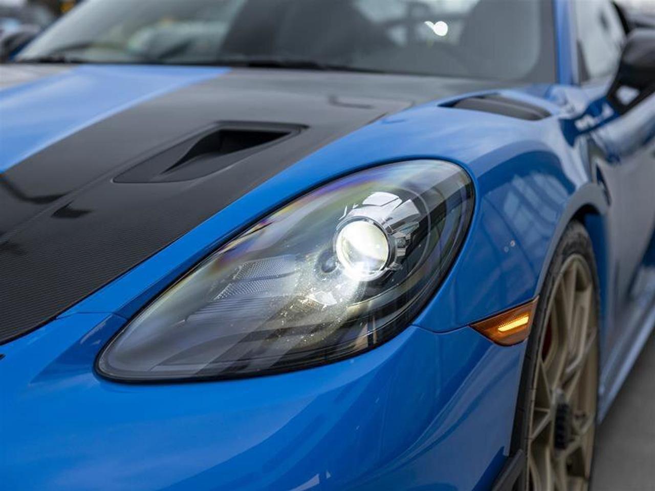 2024 Porsche 718 Cayman GT4 RS Blue Photo