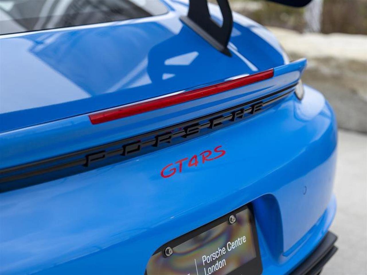 2024 Porsche 718 Cayman GT4 RS Blue Photo