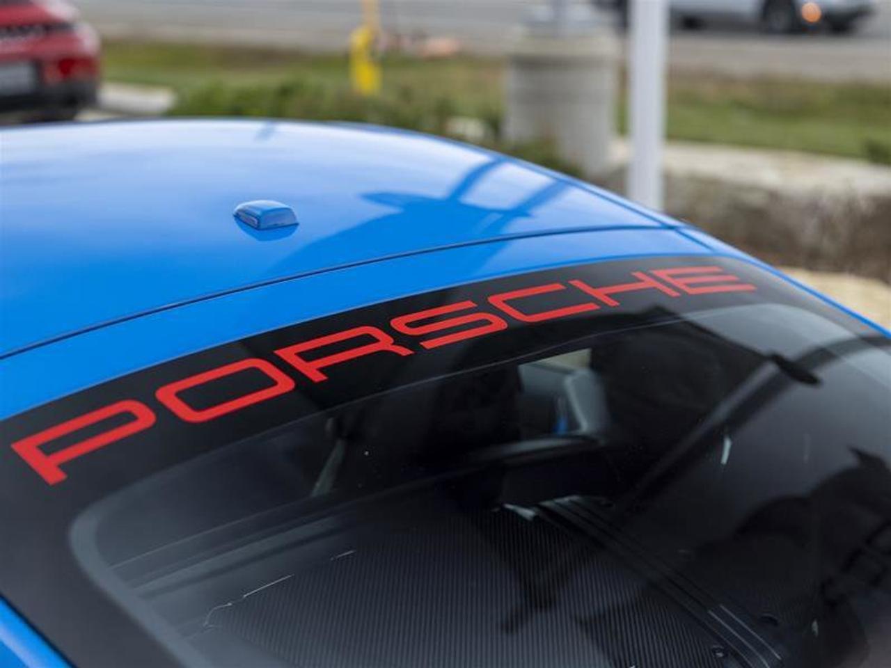 2024 Porsche 718 Cayman GT4 RS Blue Photo