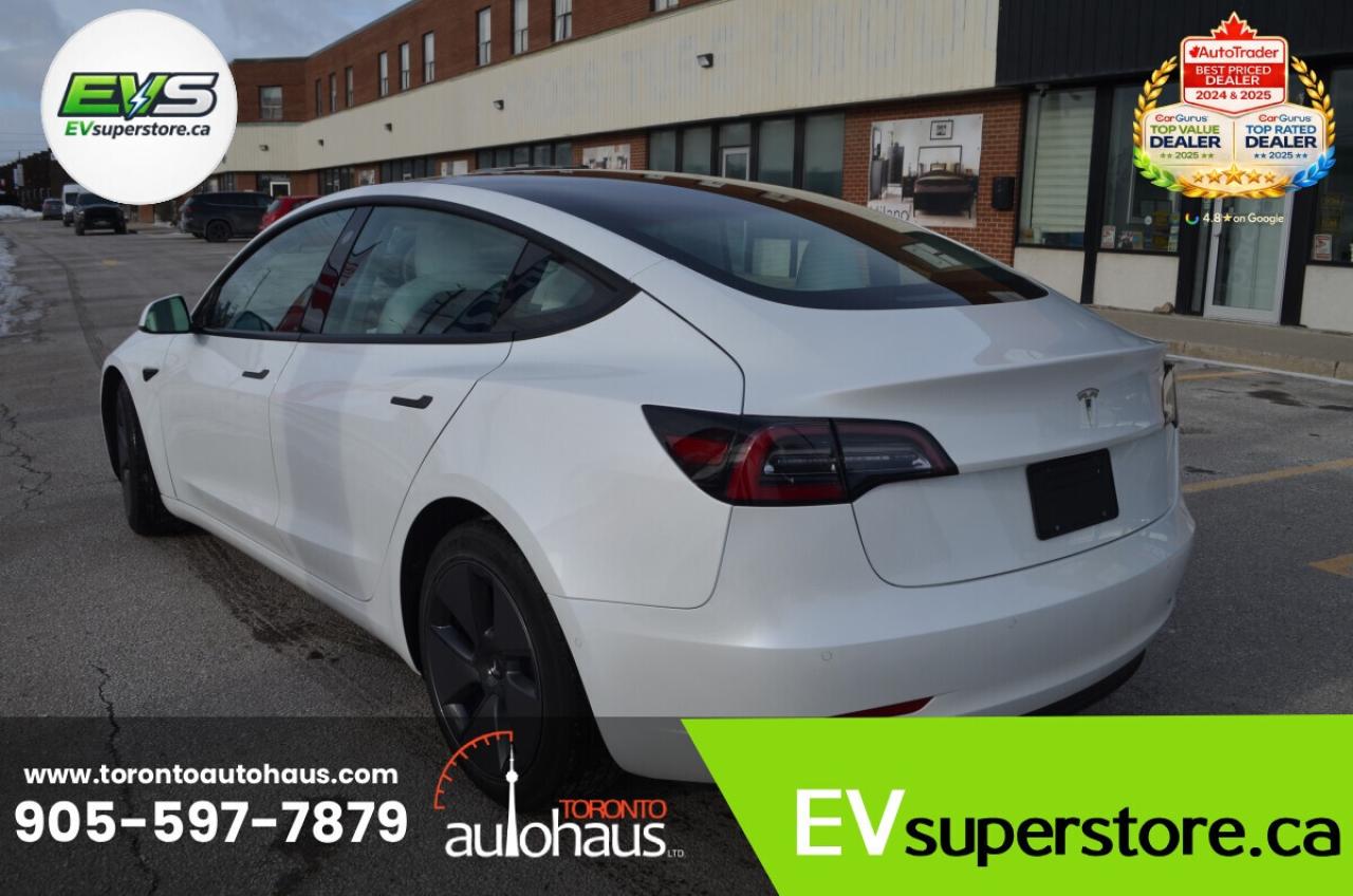 2021 Tesla Model 3 SR+ I WHITE INTERIOR I OVER 100 TESLAS I EVSUPERST Photo