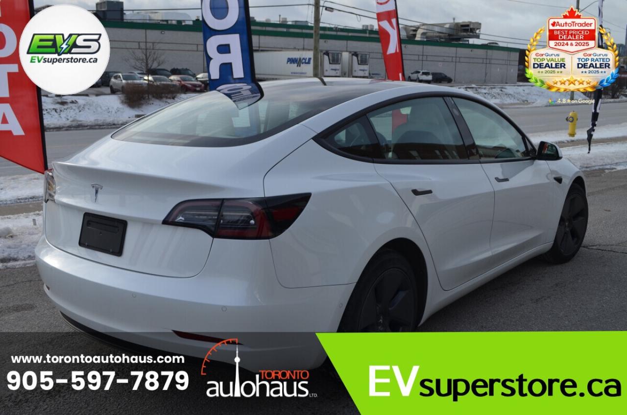 2021 Tesla Model 3 SR+ I WHITE INTERIOR I OVER 100 TESLAS I EVSUPERST Photo