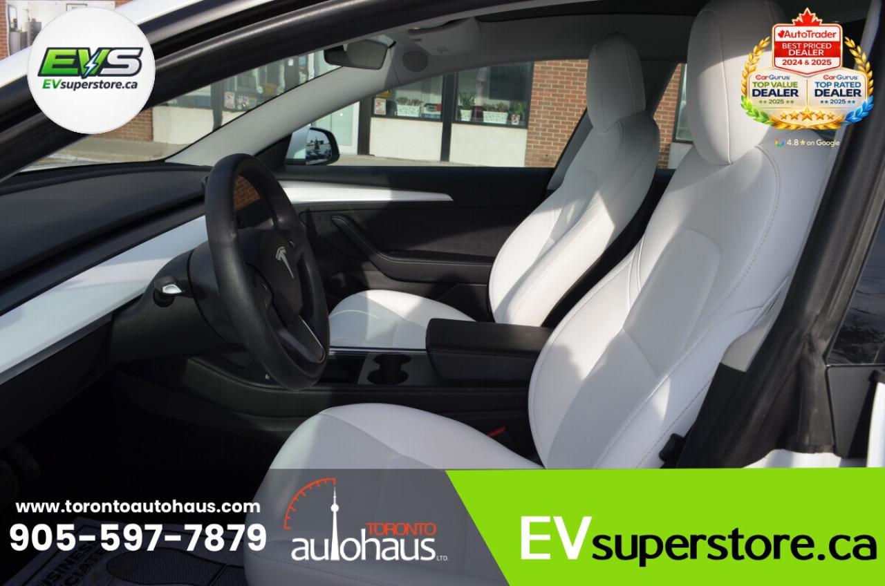 2021 Tesla Model 3 SR+ I WHITE INTERIOR I OVER 100 TESLAS I EVSUPERST Photo