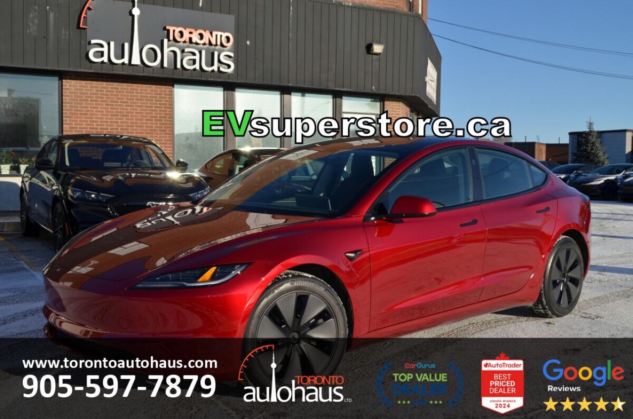 2025 Tesla Model 3 LR AWD I OVER 100 TESLAS EVSUPERSTORE.CA Photo0