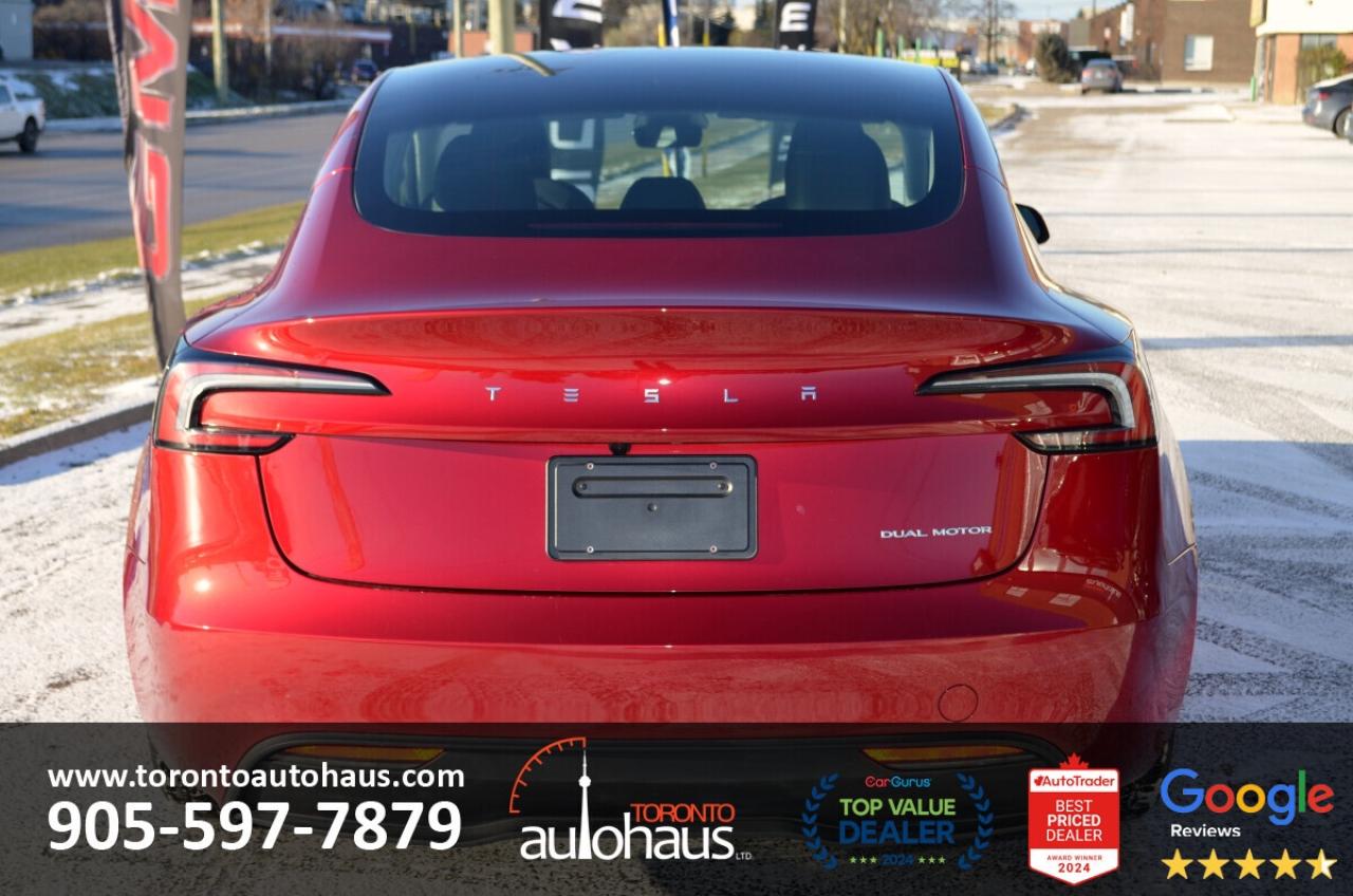 2025 Tesla Model 3 LR AWD I OVER 100 TESLAS EVSUPERSTORE.CA Photo4