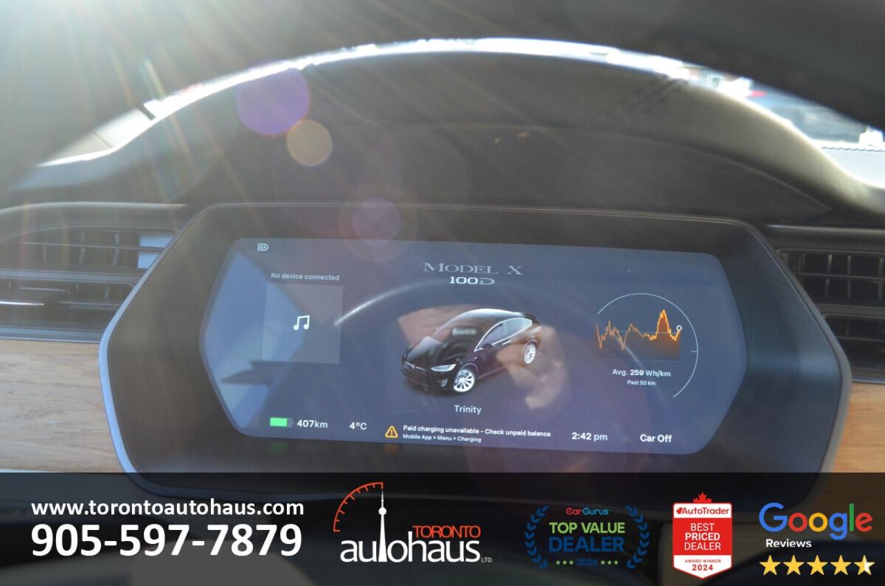 2019 Tesla Model X 100D I 6 SEATS I EVSUPERSTORE.CA Photo