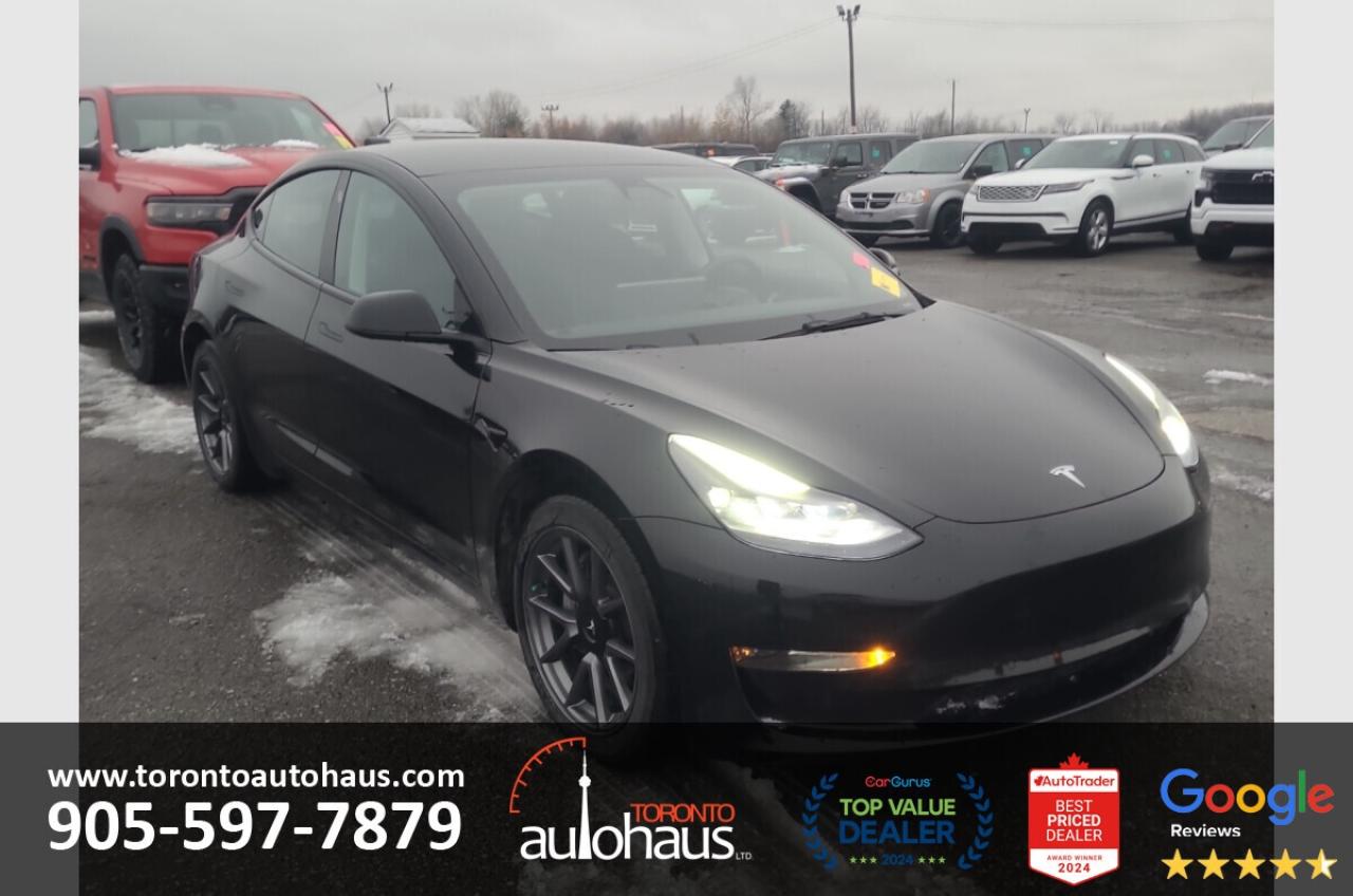 2022 Tesla Model 3 LR AWD I OVER 100 TESLAS EVSUPERSTORE.CA Photo