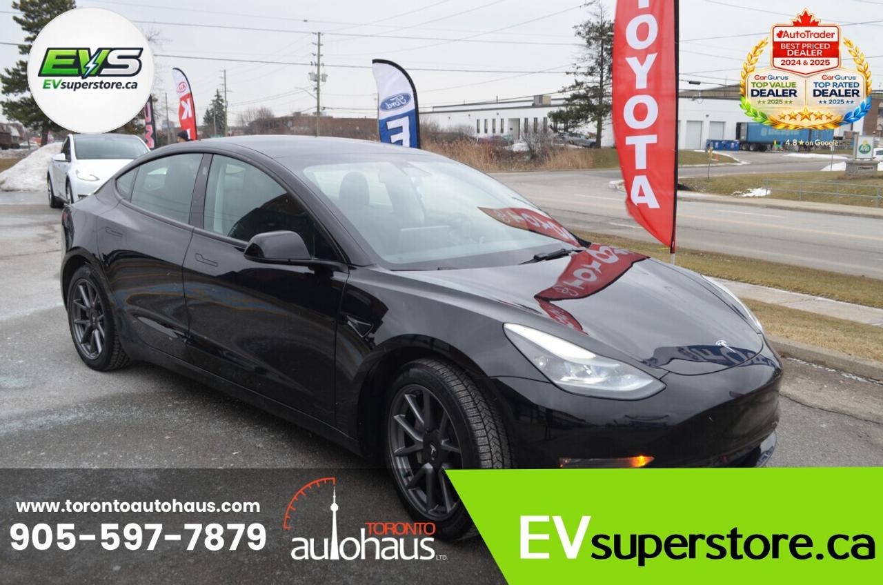 2022 Tesla Model 3 LR AWD I OVER 100 TESLAS EVSUPERSTORE.CA Photo