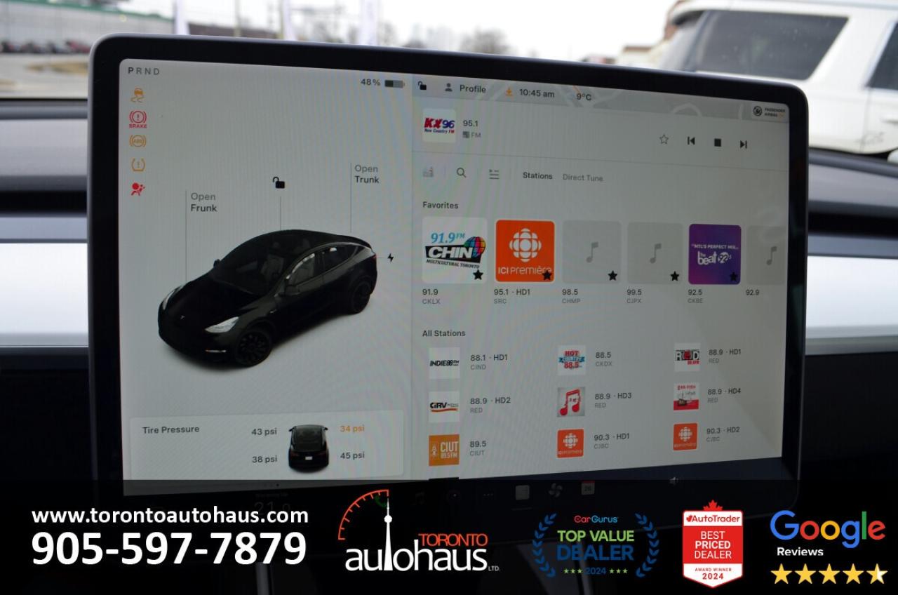 2022 Tesla Model Y LR AWD I OVER 100 TESLAS EVSUPERSTORE.CA Photo