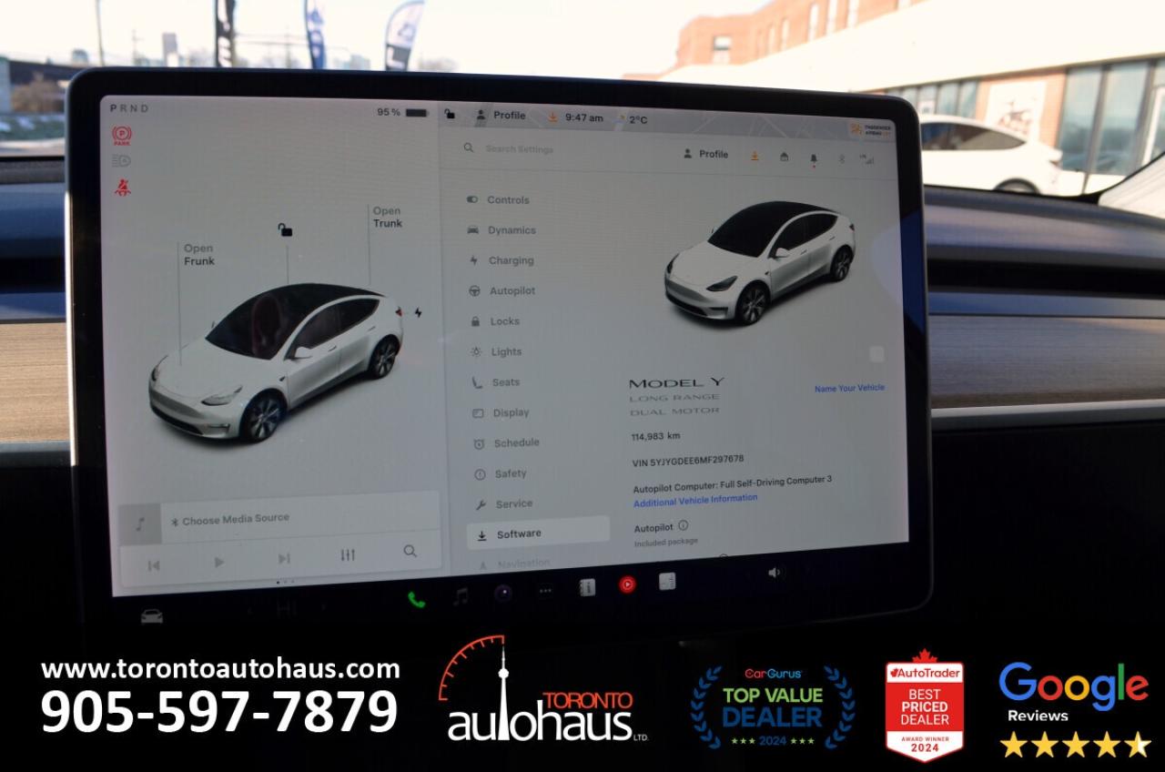 2021 Tesla Model Y LR AWD I OVER 100 TESLAS EVSUPERSTORE.CA Photo