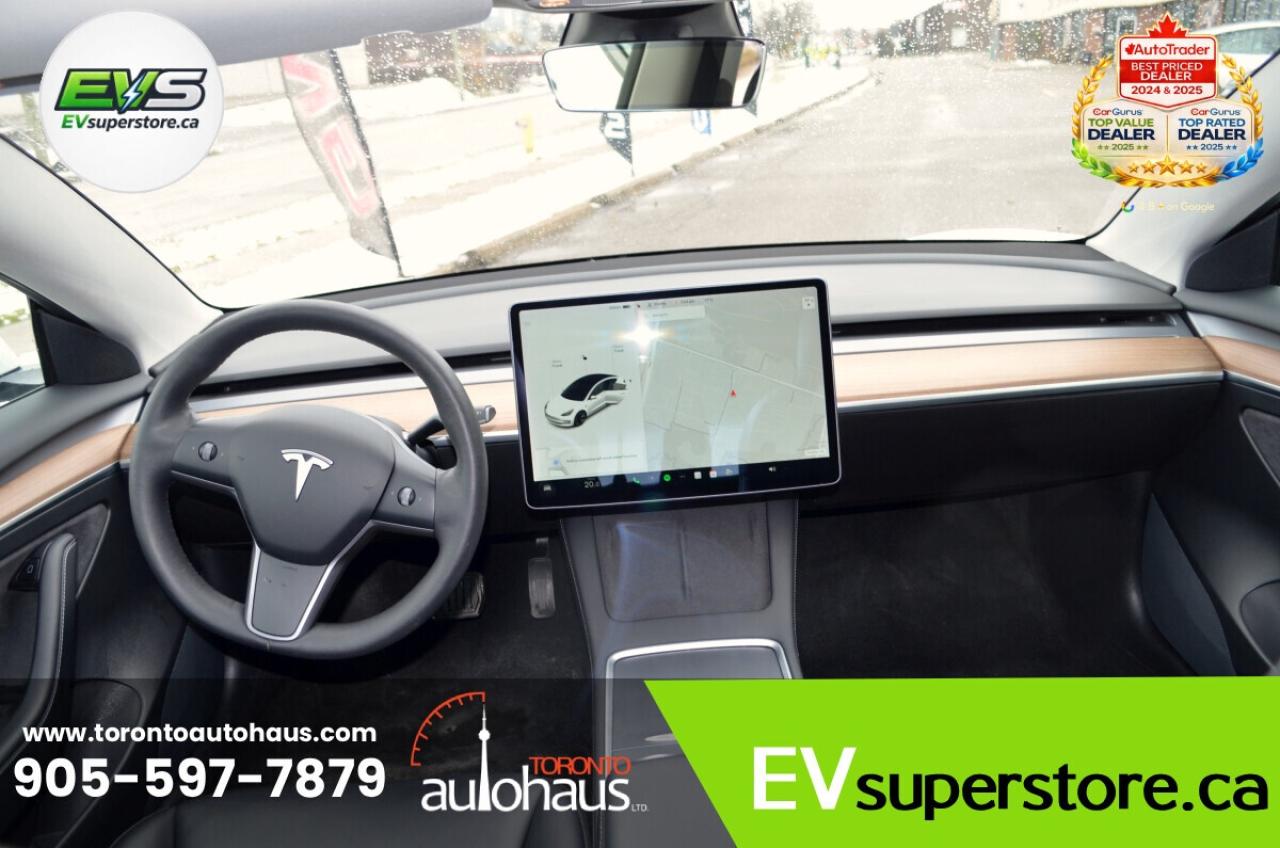 2021 Tesla Model 3 SR+ I OVER 100 TESLAS I EVSUPERSTORE.CA Photo