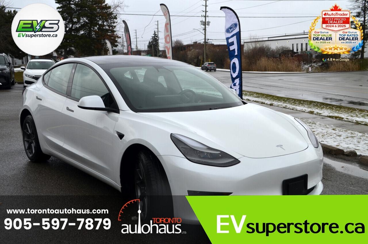 2021 Tesla Model 3 SR+ I OVER 100 TESLAS I EVSUPERSTORE.CA Photo