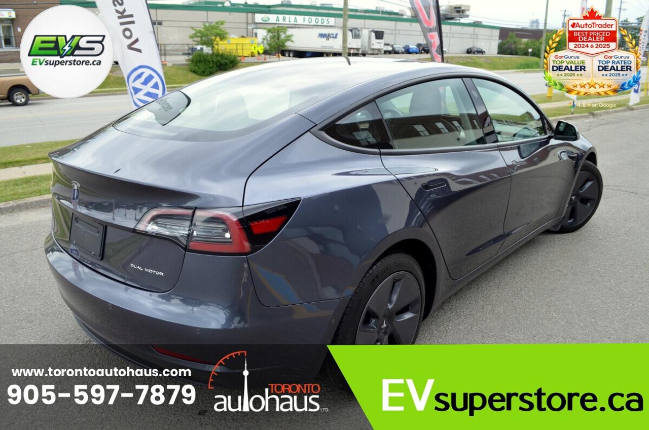 2021 Tesla Model 3 LR AWD I OVER 100 TESLAS EVSUPERSTORE.CA Photo