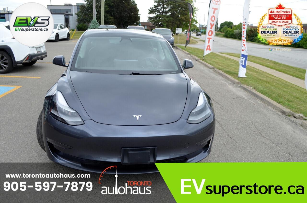 2021 Tesla Model 3 LR AWD I OVER 100 TESLAS EVSUPERSTORE.CA Photo