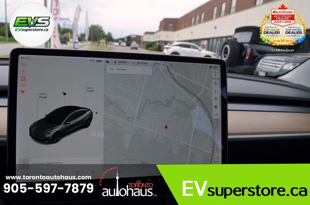 2021 Tesla Model 3 LR AWD I OVER 100 TESLAS EVSUPERSTORE.CA Photo